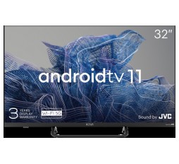 Slika izdelka: 32', FHD, Android TV 11, Black, 1920x1080, 60 Hz, Sound by JVC, 2x8W, 27 kWh/1000h , BT5.1, HDMI ports 3, 24 months