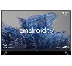 Slika izdelka: 32', HD, Google Android TV, Black, 1366x768, 60 Hz, Sound by JVC, 2x8W, 33 kWh/1000h , BT5, HDMI ports 3, 24 months