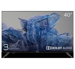Slika izdelka: 40', FHD, Google Android TV, Black, 1920x1080, 60 Hz, , 2x8W, 41 kWh/1000h , BT5, HDMI ports 3, 24 months