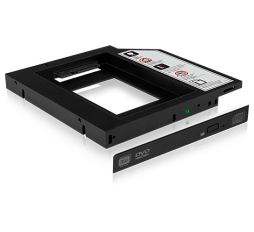 Slika izdelka: Adapter SSD/HDD v 12,7mm DVD slot, SATA, ICY BOX