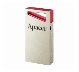Slika izdelka: APACER USB ključ 64GB AH112 super mini srebrno/rdeč