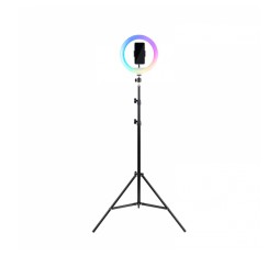 Slika izdelka: HAVIT RGB LED svetlobni obroč s tripod stojalom