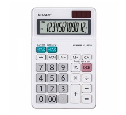 Slika izdelka: SHARP kalkulator EL320W, 12M, namizni