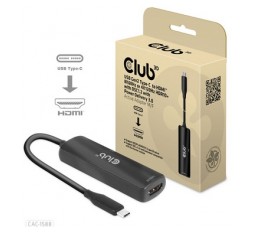 Slika izdelka: Adapter USB-C Gen2 v HDMI Club 3D CAC-1588, 8K60Hz/4K120Hz, HDR10+, PD3.0
