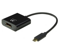 Slika izdelka: Adapter USB-C v DP 4K, črn, Ewent EW9825