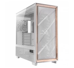 Slika izdelka: ANTEC Flux PRO White Full Tower okno leseno belo/rjavo gaming ohišje