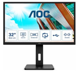 Slika izdelka: AOC Q32P2 31,5" IPS QHD 75Hz monitor