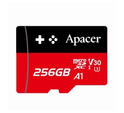 Slika izdelka: APACER microSD XC  256GB spominska kart. Class 30 Gaming AP256GMCSX10U7-RAGC