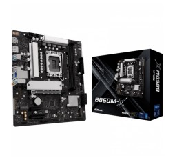 Slika izdelka: ASROCK B860M-X LGA1851 Gen5 4xDDR5 mATX osnovna plošča