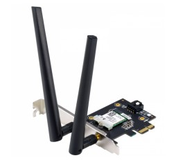 Slika izdelka: ASUS PCE-AX1800 Dual Band WiFi 6 BT5.2 1800 Mbps PCI express mrežna kartica