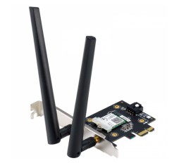 Slika izdelka: ASUS PCE-AX3000 Dual Band WiFi 6 BT5.0 3000 Mbps PCI express mrežna kartica