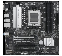 Slika izdelka: ASUS PRIME B650M-A II-CSM AM5 mATX matična plošča - AMD B650 4xDIMM DDR5 2xM.2 4xSATA PCIe 5.0 2.5Gb Ethernet 1xD-SUB 1xDisplayPort 1xHDMI s podporo za Aura Sync