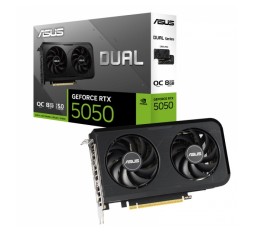 Slika izdelka: ASUS Prime GeForce RTX 5050 OC 8GB GDDR6 (DUAL-RTX5050-O8G) grafična kartica
