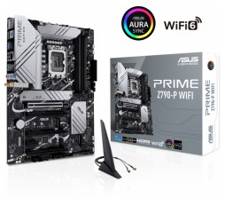 Slika izdelka: ASUS PRIME Z790-P WIFI, DDR5, SATA3, USB3.2Gen2x2, DP, 2.5GbE, 2x2 Wi-Fi 6, LGA1700 ATX