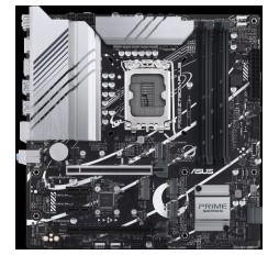 Slika izdelka: ASUS PRIME Z790M-PLUS LGA1700 mATX MB - Intel Z790 4xDIMM DDR5 3xM.2 4xSATA PCIe 5.0 1Gb Ethernet 1xDisplayPort 1xHDMI with Aura Sync support