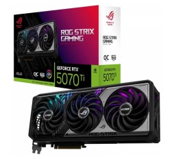 Slika izdelka: ASUS Strix Gaming GeForce RTX 5070 Ti OC 16G GDDR7 ROG-STRIX-RTX5070TI-O16G-GAMING grafična kartica