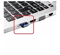 Slika izdelka: ASUS USB-N10 N150 nano USB brezžični mrežni adapter