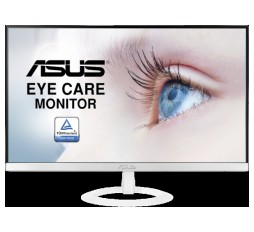 Slika izdelka: ASUS VZ239HE-W Monitor za nego oči - 23'', Full HD, IPS, Ultra-tanek, Brezokvirni, Brez utripanja, Filtriranje modre svetlobe, Bela