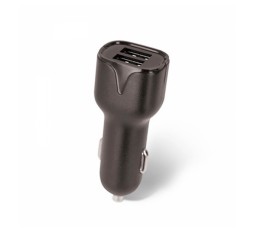 Slika izdelka: AVTOPOLNILEC MAXLIFE 2XUSB 2.4A ČRN +KABEL LIGHTNING