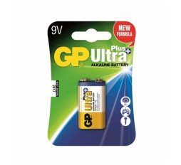 Slika izdelka: GP alkalna baterija 9V ULTRA PLUS