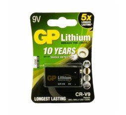 Slika izdelka: GP litijeva baterija 9V CR-V9 LITHIUM