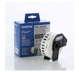 Slika izdelka: Brother DK22214 Neskončne nalepke - papir; 12 mm