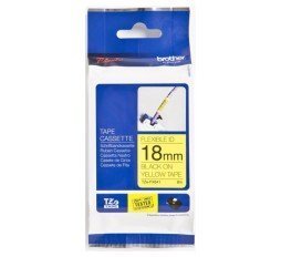 Slika izdelka: Brother TZ Flexi Trak 12 mm črn / rumen