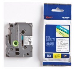 Slika izdelka: Brother Tze-135 bel/prozorn trak za PT 12mm