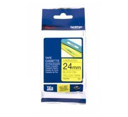 Slika izdelka: Brother TZE-651 rumen/črn, trak za PT, 24 mm