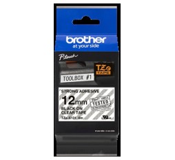 Slika izdelka: Brother TZES131 črn/prozoren 9mm, trak za PT