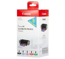 Slika izdelka: Canon CLI-8 BK/PC/PM/R/G MultiPack kartuše