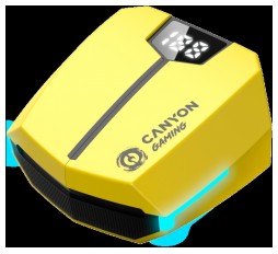 Slika izdelka: CANYON Brezžične Gaming Slušalke, Rumene
