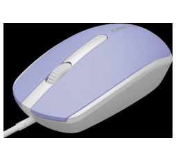 Slika izdelka: Canyon Wired  optical mouse with 3 buttons, DPI 1000, with 1.5M USB cable, Mountain lavender, 65*115*40mm, 0.1kg