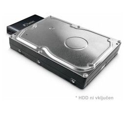 Slika izdelka: Čitalec diskov USB 3.0 SATA adapter Fantec