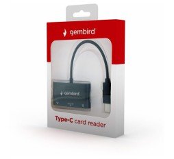 Slika izdelka: Gembird čitalec kartic USB 3.1 TipC zunanji UHB-CR3-02