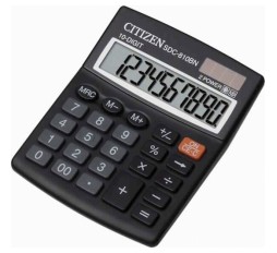 Slika izdelka: Citizen kalkulator SDC810BN, 10M, komercialen, črn