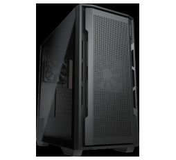 Slika izdelka: COUGAR | Uniface Black| PC Case | Mid Tower / Mesh Front Panel / 2 x  Fans / TG Left Panel