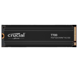 Slika izdelka: Crucial T700 4TB PCIe Gen5 NVMe M.2 SSD disk s hladilnikom