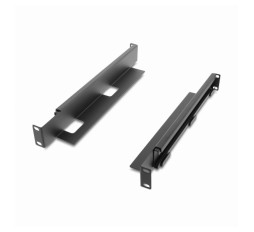 Slika izdelka: Delock set nastavljivih 1U rack nosilcev 368-600mm 66885
