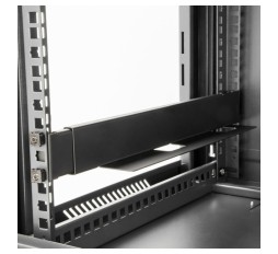 Slika izdelka: Delock set nastavljivih 1U rack nosilcev 368-600mm 66885