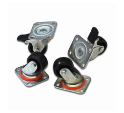 Slika izdelka: Digitus kolesa z zavorami 2x+2x DN-19 CASTOR