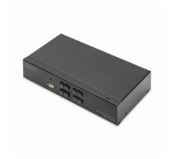 Slika izdelka: Digitus KVM stikalo 4x1 namizni DisplayPort/USB 4K DS-12891