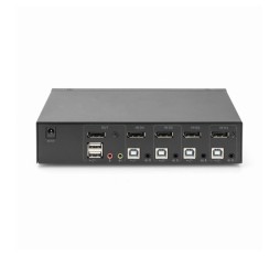 Slika izdelka: Digitus KVM stikalo 4x1 namizni DisplayPort/USB 4K DS-12891