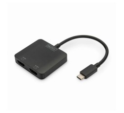 Slika izdelka: Digitus množilnik USB C - 2x HDMI 4K/60Hz MST DS-45338