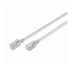 Slika izdelka: Digitus patch slim FTP CAT.6A  1,5m siv