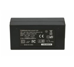 Slika izdelka: Extralink POE-48-24W adapter s priloženim AC kablom