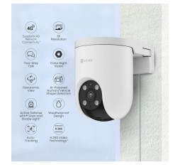 Slika izdelka: EZVIZ kamera 3.0MP PT brezžična LTE H8c 4G  zunanja