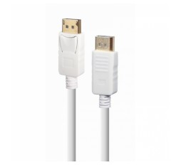 Slika izdelka: GEMBIRD DisplayPort 1.2 (M/M) 1,8m 4K 17,28Gbit/s CC-DP2-6-W bel kabel