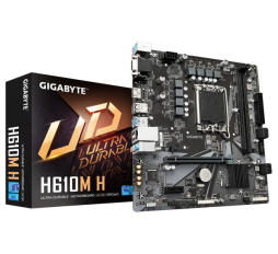 Slika izdelka: GIGABYTE H610M H, DDR5, SATA3, HDMI, USB3.2Gen1, LGA1700 mATX