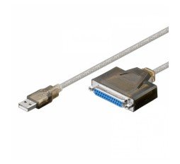 Slika izdelka: GOOBAY 1,5m USB / D-SUB 25-pin paralelni kabel za tiskalnik